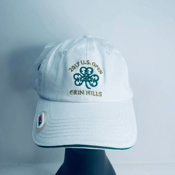 2017 US Open Golf Hat Cap Erin Hills‎ USGA MEMBER w/ Ball Marker Adjustable NEW - Picture 1 of 3